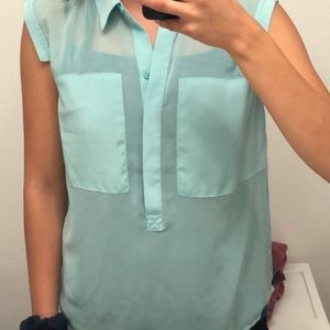 Princess Vera Wang Mesh Blouse